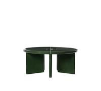 x Utzon Can Lis Deya Coffee Table Ø80 Dark Green