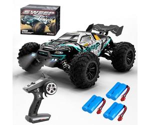 X-Verse 16101PRO Remote Controlled 1:16 4WD RC Offroad Drift Toy - 70KM/H With Brushless Motor, 2.4GHz - Gift for Kids Adults - 3 Batteries