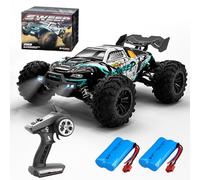 X-Verse 16101PRO Remote Controlled Car with Brushless Motor, 2.4GHz 1:16 4WD RC Car Offroad, 70KM/H Offroad Drift Car Toy, Gift for Kids Adults - 2 Batteries
