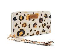 X Wrangler Wristlet Western Wallet Boho Aztec Credit Card Holder for Women, Print-Beige, 1 x 8.3 x 4.75 inches