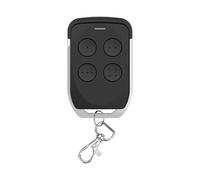 X X-HOUSE SM28G Gate Opener Control Accessories with Keychain, 4 Button Custom Rolling Code for Automatic Sliding Gate Opener Hardware, Driveway Gate Opener Closer Security Accessory