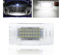 x xotic tech Super Bright Xenon White Full LED Trunk Cargo Area Light Assembly Compatible With BMW 3 5 6 7 Series X1 X5 MINI 24-SMD Error Free (Part # 6331696203963316962040 63318360112 63318360588)