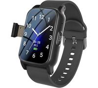 X&Z-XAOY Elderly Smart Watches with Fall Detection,SOS,Video Call Personal Fall Alert Detection Alarm Watch Waterproof(Black)