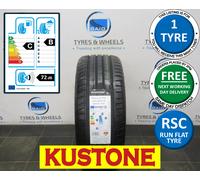 X1 225/40ZR18 225 40 18 92W XL M+S KUSTONE RUNFLAT NEW TYRE GREAT 'B' WET GRIP