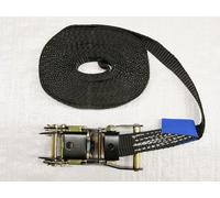 x1 Black 25MM 5M 1.5 Ton Endless Ratchet Strap - 1500KG Metre Tie Down Lashing