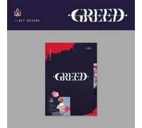 X1 KIM WOOSEOK - X1 KIM WOOSEOK GREED 1st Desire Album K VER VER CD+Photo Book+Folding Poster(On pack)+Film+Sticker SEALED+TRACKING CODE K-POP SEALED