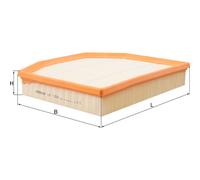 x1 Mahle Air Filter Filter Insert LX1250 76419006 Made in AT