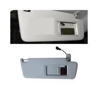 X1/x2 Interior Grey Sun Visor Cover With Make Up Mirror Compatible For VW Golf 7 Mk7/Skoda Superb 3V Octavia 3 A7 Karoq 5G0857551 5G0857552(Right)