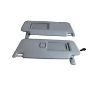 X1/x2 Interior Grey Sun Visor Cover With Make Up Mirror Compatible For VW Golf 7 Mk7/Skoda Superb 3V Octavia 3 A7 Karoq 5G0857551 5G0857552(1Pair)