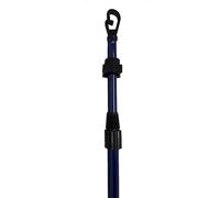 X1/X2/X4 Heavy Duty Telescopic Washing Line Prop Adjustable Outdoor Clothes Line Pole Support with Rubber Grip Extendable from 1.25M to 2.4M Metal Weather-Resistant (1)