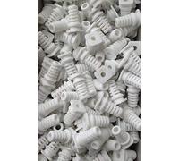 X10 Cable Grommet/Cable Exit Rubber, Hole Diameter 4mm, Full Length 20mm, White