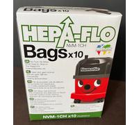 x10 Henry Bags Hepaflo NVM-1CH 907075 Numatic Hetty James Harry NRV 604015