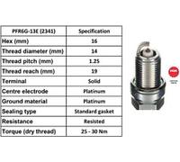 X10 - NGK SPARK PLUG QUALITY OEM 2341 / PFR6G-13E