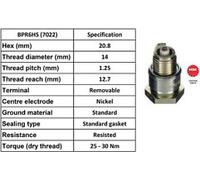 X10 - NGK SPARK PLUG QUALITY OEM 7022 / BPR6HS