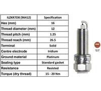 X10 - NGK SPARK PLUG QUALITY OEM 96412 / ILZKR7D8