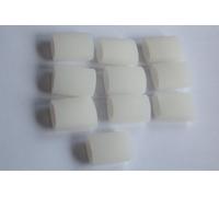 x10 pieces of FootTrek Soft Silicone/Polymer Gel Toe Tube Protectors/Separators 3.6cm long for smaller/lesser toes ie (2-5 toes)