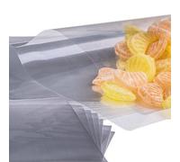 x100 (2.5 inch X 10 inch) Cellophane Cello Poly Display Bags Lollipops Cake Pop by Loypack