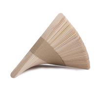 x100 (200mm x 24mm x 2mm) Flat Ice Cream Sticks Ice Lolly Sticks Lollipop Lolly Crafts Model Making by Loypack