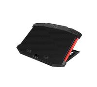X100 Laptop Cooler Stand With Cooling Fans 2 USB And Multiple Angles Heights Notebook Holder For Office Library Or Cafe Library Or Cafe