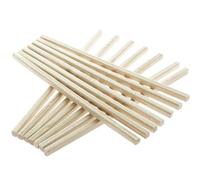 x100 Toffee Apple Sticks Square Section (140mm X 5mm X 5mm) by Loypack