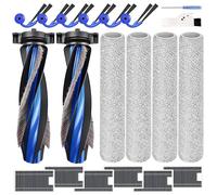 X12 OmniCyclone Accessory Set for Ecovacs Deebot X12 OmniCyclone/X11/T90 Pro Omni Robot Vacuum Cleaner, 20-Piece X11 Pro Omni Robot Vacuum Cleaner Replacement Parts: 2 Main Brushes, 6 Side Brushes, 6