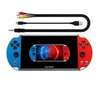 X12 Plus Retro Handheld Game Console-7-inch Large HD Screen, 10,000+ Classic Games, Portable Gaming Device with Dual Joysticks, Supports MP3/MP4/TV Output, for Kids & Retro Fans