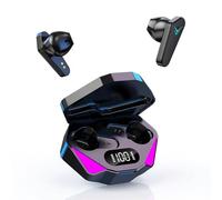 X15 Wireless Gaming Earbuds - Bluetooth 5.2 In-Ear Headphones with Ultra-Low Latency & Noise Cancelling - Professional Hi-Fi Stereo Sound, Waterproof & Built-in Mic