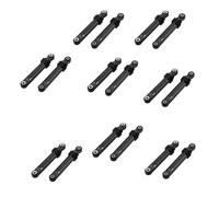 X16A 2025 16 Pcs 100N For Washing Machine Shock Absorber Washer Front Load Part Black Plastic Shell Home Appliances Acces