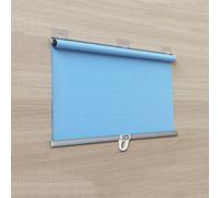 X1NGFU Spring Type Blackout Roller Blind,Retractable Balcony Sun Shade,Heat Insulation Roller Blinds,Temporary Portable Window Curtain,Without Drilling,width X Height (150cm x 200cm(59in x 78.7in))