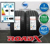 X2 245 45 18 245/45ZRF18 100W XL RUN FLAT ROADX RXMOTION RUNFLAT NEW TYRES PAIR