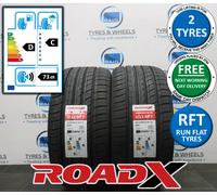 X2 255 35 19 255/35R19 96Y XL RUN FLAT ROADX RXMOTION RUNFLAT NEW TYRES (PAIR)