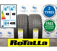 X2 265/45ZR21 265 45 21 108Y XL M+S ROTALLA RS01+ NEW TYRES GREAT C RATED PAIR