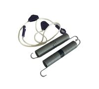 X2 BEKO BLOMBERG DISHWASHER DOOR HINGE SUPPORT SPRING & ROPES STRINGS CABLES