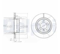 x2 Brake Disc Delphi BG3901C Fits BMW 1 Series 2 Series 3 Series 4 Series Vented
