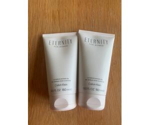 X2 Brand New CALVIN KLEIN 150ml Shower Gel DUO- ETERNITY FOR WOMEN