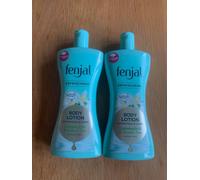 X2 Brand New FENJAL Enfrischend Body Lotion 400ml - Normal Skin ( German Text )