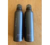 X2 Brand New RITUALS Homme Shower Foam 200ml DUO - Cedar Wood+Vit E