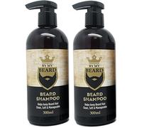 x2 By My Beard- Beard Shampoo Wash Men's Moustache Grooming Care Facial Hair