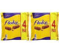 x2 Cadbury Easter Flake 4 PACKS 80g (8 Bars)