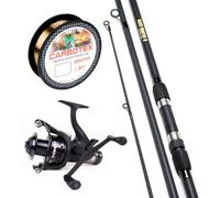 X2 Carp Rod Set - Carp Rod + Carp Reel - Fishing Line