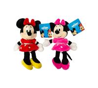 X2 Disney Minnie Mouse Plush 20cm Soft Toy Figure