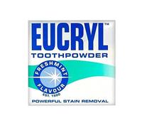 x2 Eucryl Smokers Tooth Powder Freshmint Flavour 50g