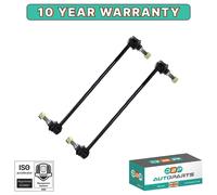 x2 Front Anti Roll Bar Drop Links Rods For Fiat Croma Vauxhall Vectra C (2002-2008)