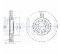 DELPHI BG3951 Brake disc