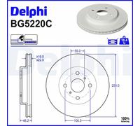 DELPHI BG5220C Brake disc