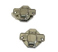 X2 GENUINE ELECTROLUX INTEGRATED WASHING MACHINE CUPBOARD DOOR HINGE 1245378003 ompliant]