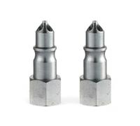 x2 Genuine PCL Air Line 100 Series Female Adaptor 3/8 BSP Fitting Connector