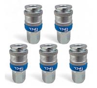 x2 Genuine PCL Air Line XF Euro Range Female Coupling 3/8 BSP Fitting Connector