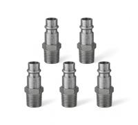x2 Genuine PCL Air Line XF Euro Range Male Adaptor 1/4 BSP Fitting Connector