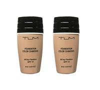 x2 Glamza TLM Self Adjusting Colour Changing Foundation - Smart Packaging - TWIN PACK